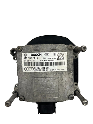 Audi A6 A7 S7 Acc Distance Radar Sensors Distronic Set 4G0907541A