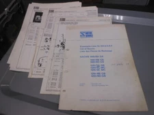 1974 Sachs Motor Service Factory Spare Parts List Manual 1001 1251 337.6