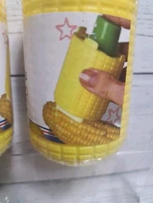 Butter Dispenser Set Of 2 Corn On The Cobb Holds Half Stick Of Butter