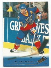 AL MACINNIS 1995-96 PINNACLE CARD NEAR MINT+ CONDITION