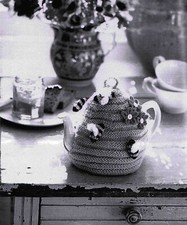 Tea Cosy Beehive Cozy Vintage Knitting Pattern PRINT