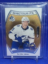 2021-22 UD SP Authentic FX Future Watch Tier 2 Ross Colton /50 Tampa Bay 