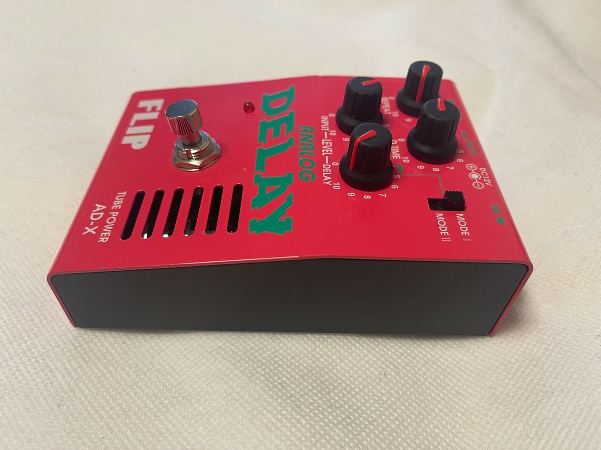 Guyatone Flip analog delay AD-X グヤトーン Guyatone FLIP AD-X Tube Power Analog Delay Guitar Effect