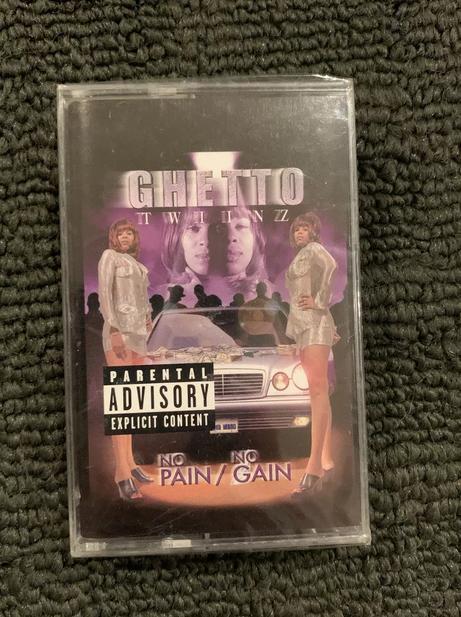 The Ghetto Twinz - No Pain / No Gain .. Cassette Tape SEALED Rap Hip Hop