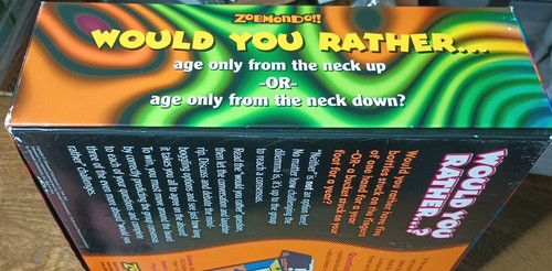 Would You Rather? the game of mind-boggling questions Zobmondo!! Open Box - Picture 4 of 6