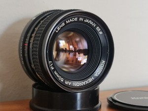 Konica Hexanon AR 50mm f1.7 Lens F16-AE Version - Japan - M2430