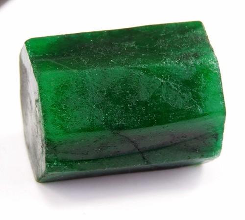 320.00 Ct Natural Certified Green Emerald Colombian Rough Huge Loose Gemstone - Picture 2 of 6