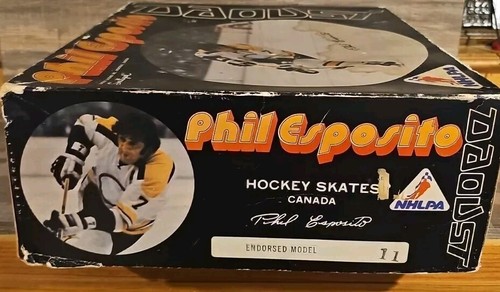 Patines de hockey Daoust vintage Phil Esposito Boston Bruins NHL - Imagen 4 de 8
