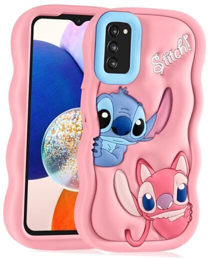 for Samsung Galaxy A03S Phone Case Cute Cartoon 3D Character Design Girly