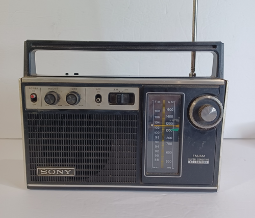 Vintage Sony AM/FM 2 bands radio TFM - 7250W - Tested - Working | eBay
