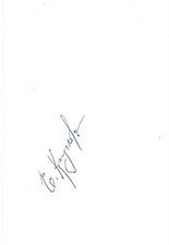 Yelena Kruglowa Autogramm signed 10x15 cm Karteikarte