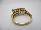 14K Yellow Gold Tanzanite & Diamond Ring Size 8 [R215] — photo 9