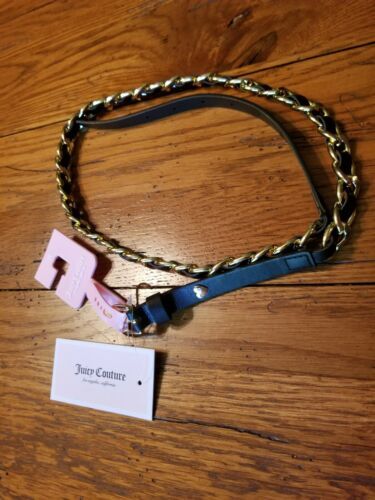 Vintage 60\'s Rhinestone Bling Belt Sz L Skinny Couture Runway Prong Set Crystal Vintage 60 main image 2