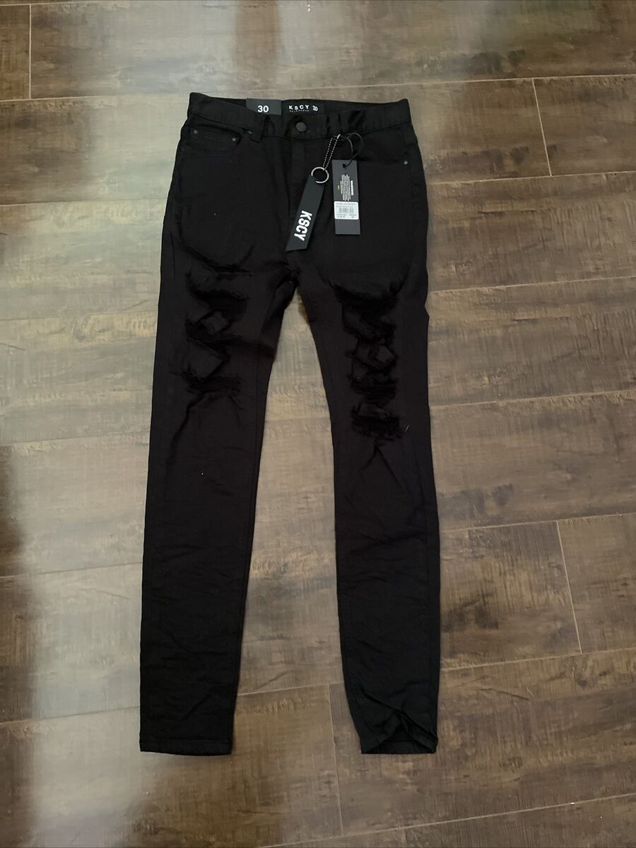 KSCY kiss chacey K1 super skinny fit Ripped jean size 30