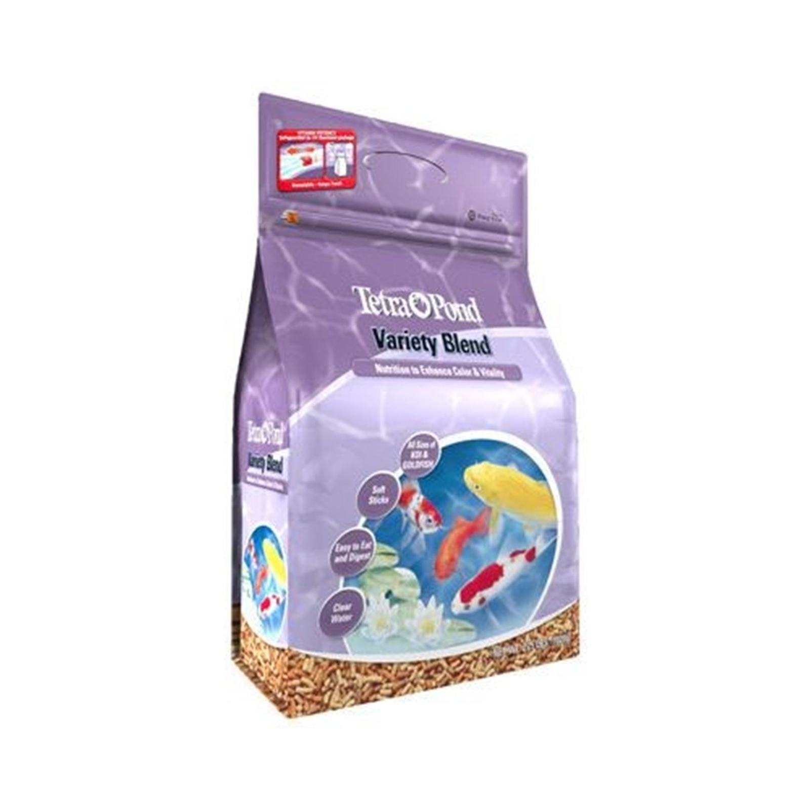 TetraPond Variety Blend 2.35 Pounds, Pond Fish Food, for Goldfish and Koi