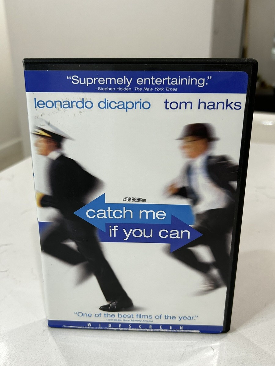 Catch Me If You Can DVD Leonardo DiCaprio Tom Hanks Crime Drama