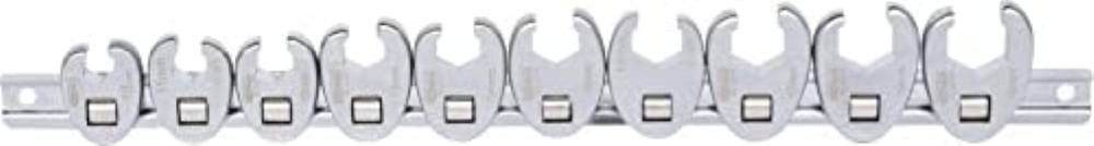 KS Tools 913.3800 Inserti Chiave a Zampa 3/8 Esagonali - 10 Pezzi