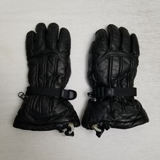 Spyder Gloves Womens Large Black Leather Rage Glove Thinsulate Winter XTL Hiking
