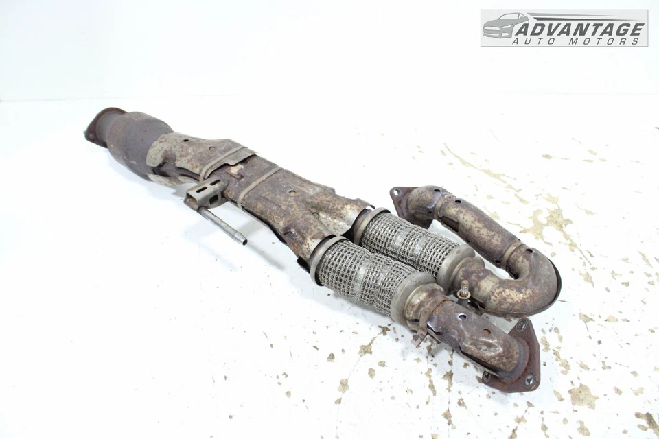 Nissan Máxima 2016-2021 3,5 L sistema de escape delantero tubo resonador OEM Foto 3 de 4