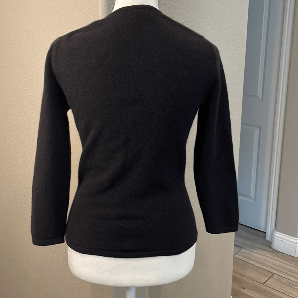 Express Basic Cashmere Sweater Size Medium - image 3