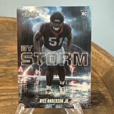 2023 Panini Absolute Football Will Anderson Jr By Storm #BST-3 Texans
