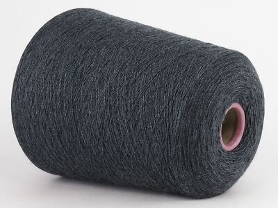 34,50  /kg Kone Modal * Bobbel Wolle * E. Miroglio * Flexi * Nero Melang Nm 28/2