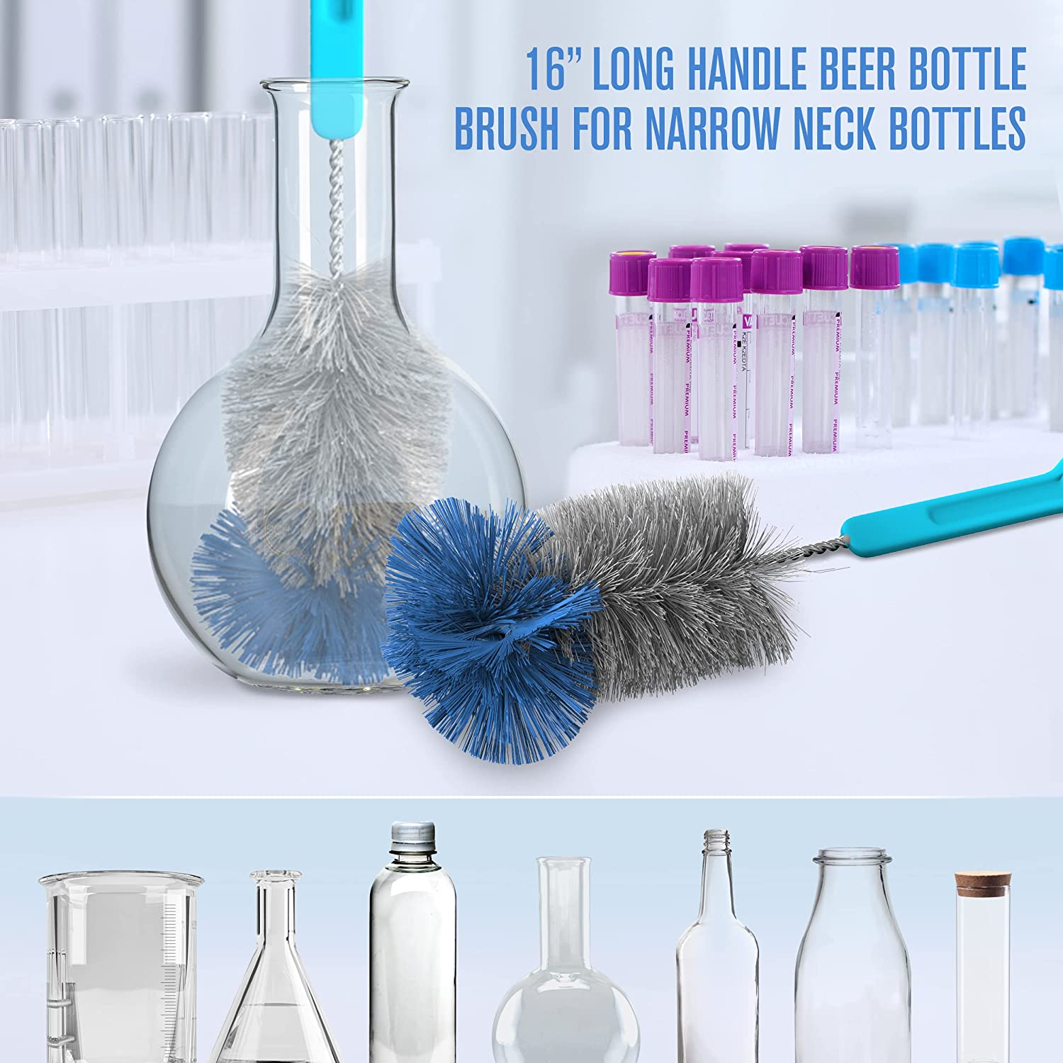 Bottle Brush Pipe Cleaning Kit Bong Brushes Water Bubbler Hose Tips Cleaner New 313037893829 eBay