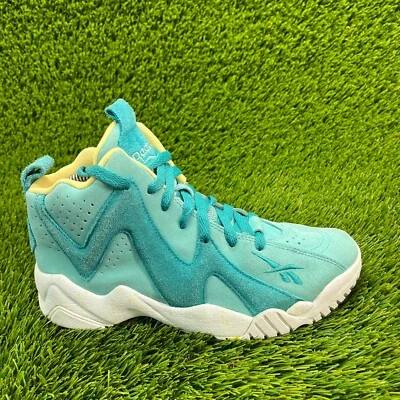 Reebok Kamikaze 2 Boys Size 5.5Y Blue Athletic Casual Walking Shoes Sneakers - Image 1 of 4