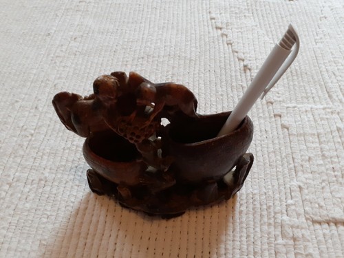 Antique Japanese Brush Holder - Picture 8 of 10