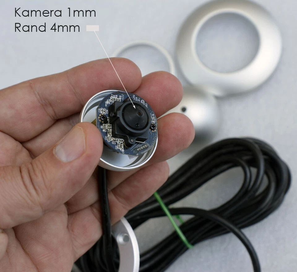 KLEINE USB ÜBERWACHUNGSKAMERA FÜR INNEN MIT USB FÜR WINDOWS 10 11 FISCHAUGE M941 - Bild 3 von 4