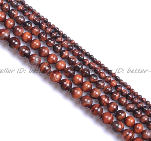 Wholesale Lot Natural Gemstone Round Spacer Loose Beads 4MM 6MM 8MM 10MM 12MM - Picture 20 of 104