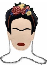 Groovy Frida Kahlo Handbag, Multicolour Sholder Bag