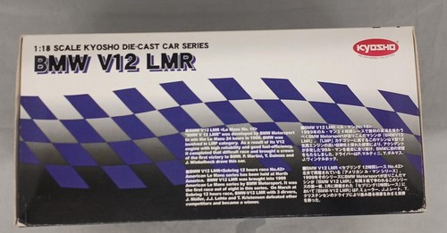 Kyosho 1/18 BMW V12 LMR 1999 LeMans 24h #15 No, 08532A - Picture 8 of 9