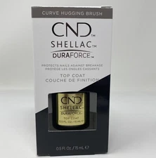 CND Shellac UV/LED Gel Polish Duraforce Top Coat 0.5oz / 15ml