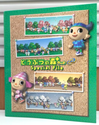 animal crossing trading card binder Special File & 67 e Set NINTENDO Used from Japan Animal Crossing: Happy Home Designer