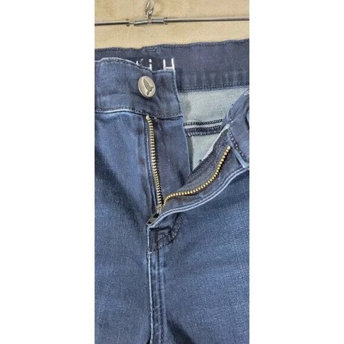 MiH Womens The Bonn Jeans High Rise Super Skinny Leg Size 28 Blue Denim - Picture 5 of 15