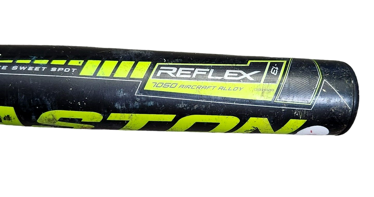 Batte De Baseball Easton Reflex YB13RX - Jeune - 31 Po / 18 Oz - Noir/vert - 2 1/4" - Excellent état