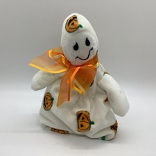 TY Beanie Baby Ghoulish Ghost Plush 2006