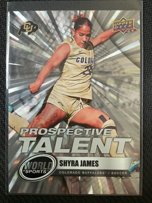 Shyra James 2025 Upper Deck World of Sports Outburst Parallel RC Card #310