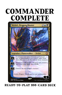 mtg sivitri dragon master commander deck Sivitri, DRAGON TRIBAL Magic Custom reveal it Sivitri, Dragon Master DRAGON TRIBAL