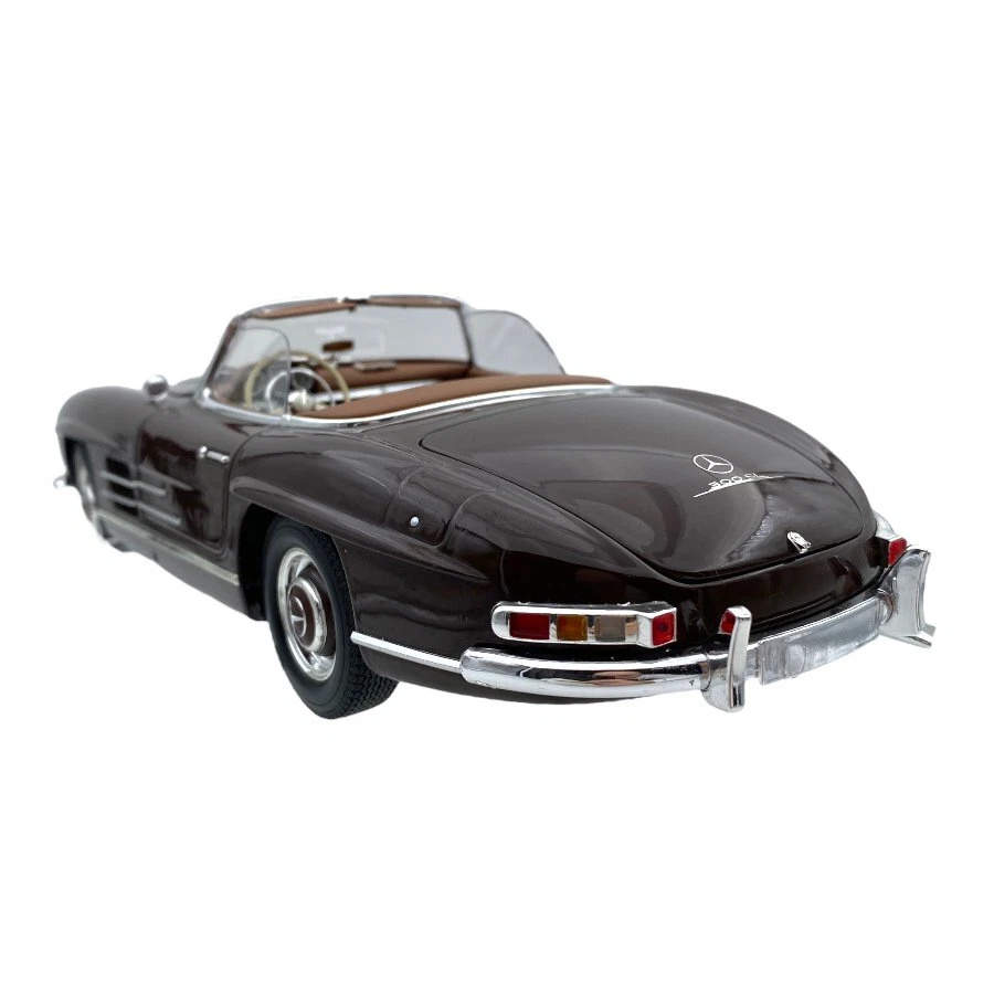 Modellino Auto Minichamps 1/18 Mercedes 300 SL Roadster 1957 dark red - Immagine 3 di 4
