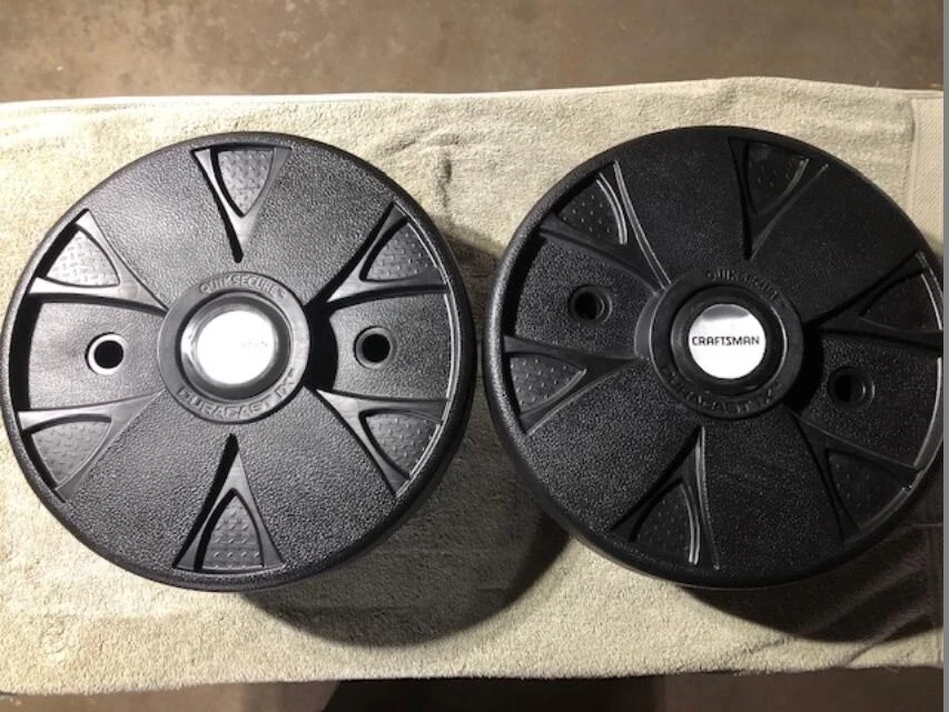 Craftsman riding sale mower wheel weights