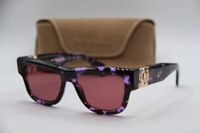 NEW PALM ANGELS PERI065 3476 PURPLE HAVANA AUTHENTIC FRAMES SUNGLASSES 55-17