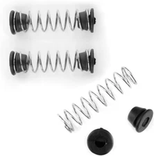 3 Set Precision Pruner Spring with Rubber Base End Cap for Pruning Shears Garden