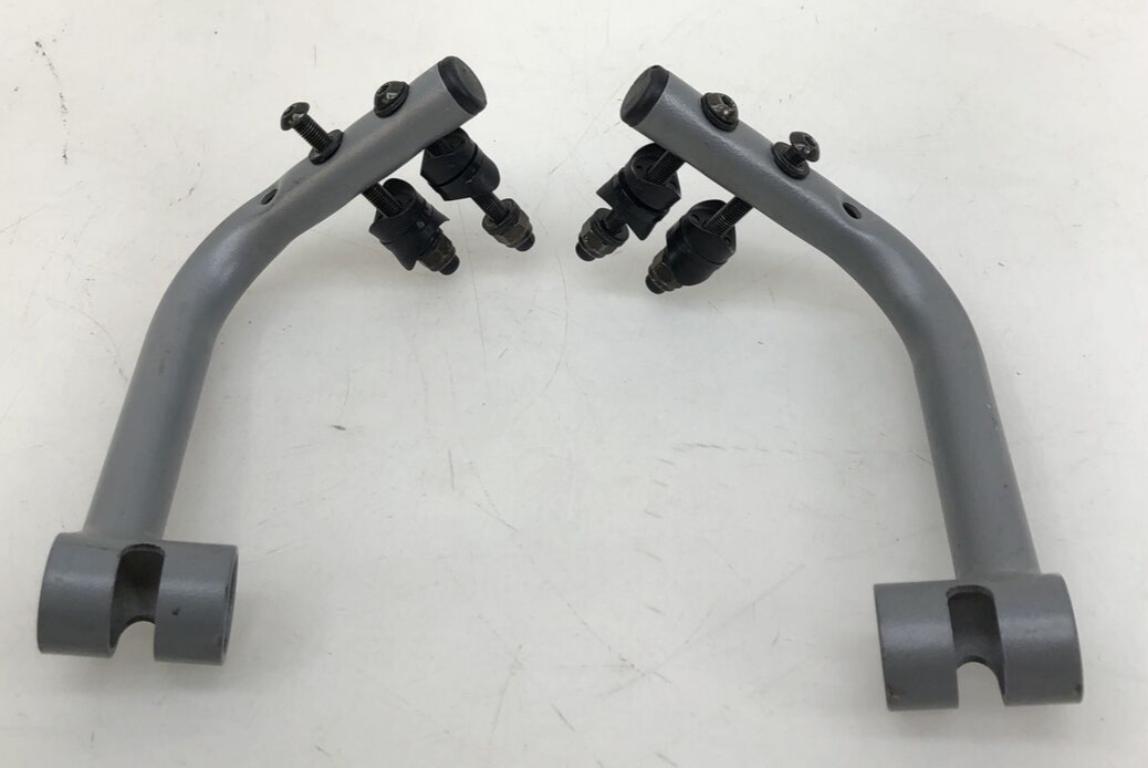 PAIR Convaid Cruiser Stroller Leg Rest Hangers PARTS Hardware Mounts
