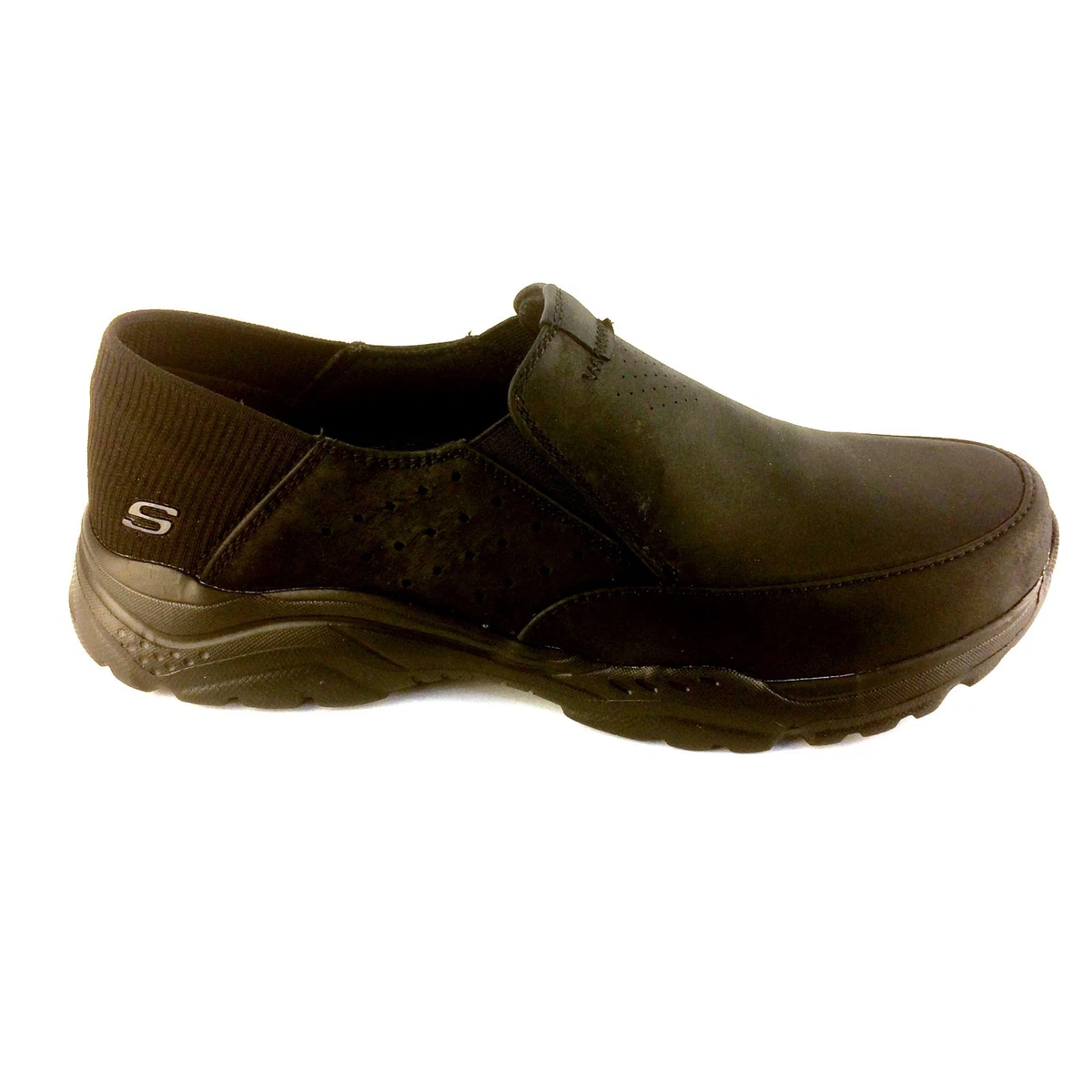 Skechers rovato mens slip-on clearance shoes