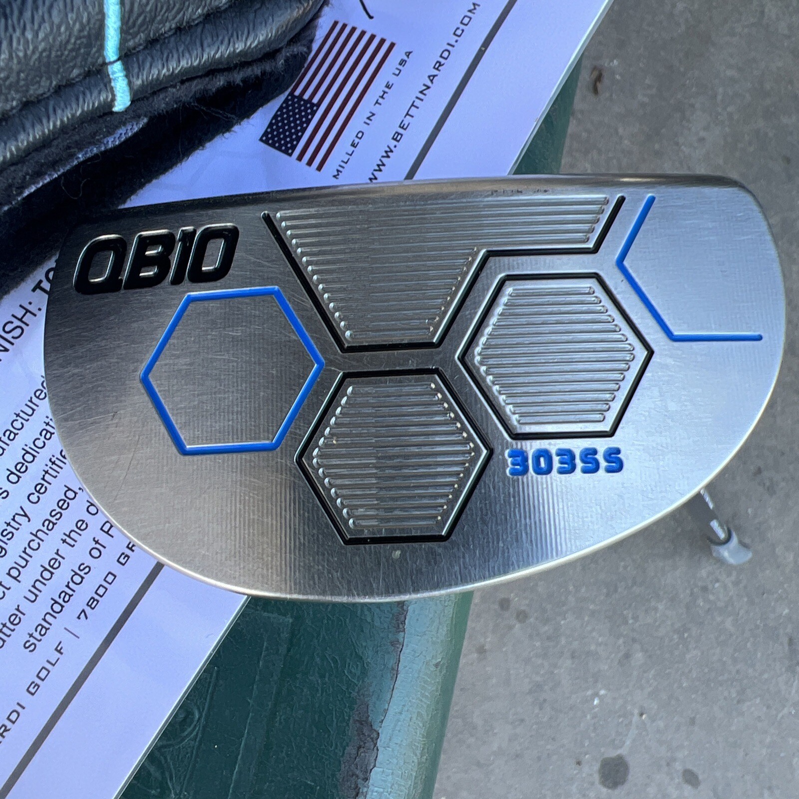 Bettinardi QB10 303 SS Putter Fly Mill Stability Shaft Tour Blast eBay