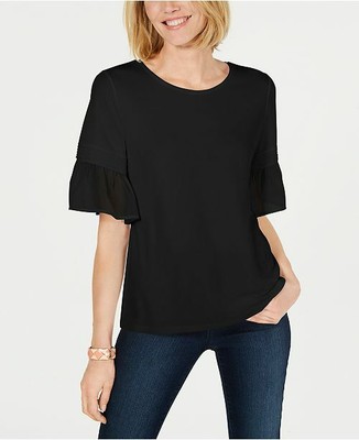 macy's ladies petite tops