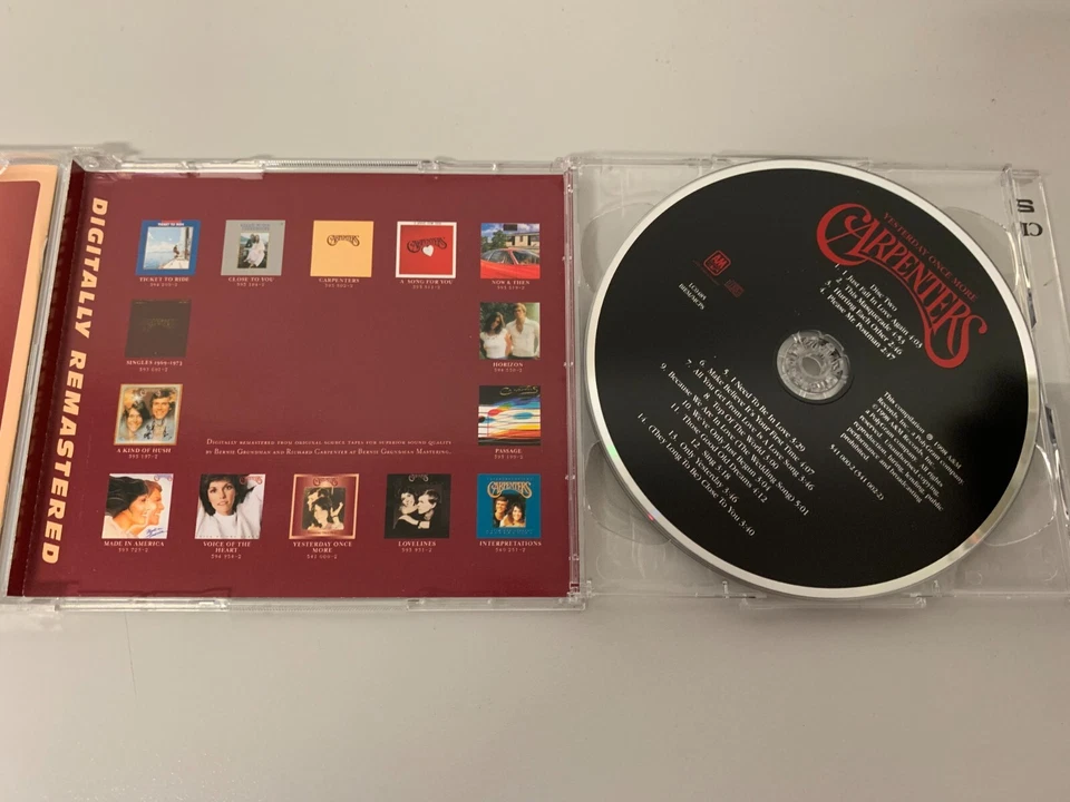 Carpenters – Yesterday Once More (Greatest Hits 1969 - 1983) - 2 CD´s © 1998 - Bild 3 von 4