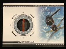 SPACELAB WIRING RELIC ARTIFACT FLOWN IN SPACE AUTHENTIC TOPPS HERITAGE CARD